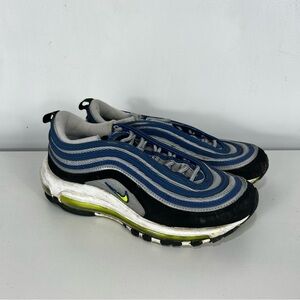 NIKE AIR MAX 97 OG Atlantic blue and yello sneaker